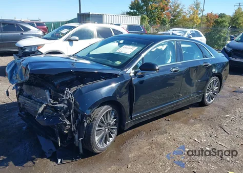 2016 Lincoln Mkz Hybrid z USA, uszkodzony, nr VIN 3LN6L2LU4GR616205